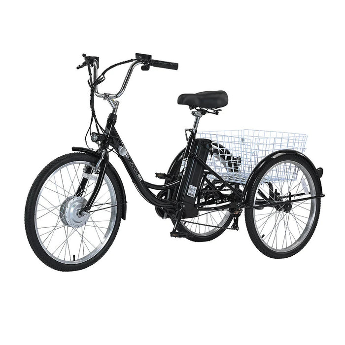 GOGOBEST GF100 Electric Tricycle 36V 15Ah Battery 350W Motor 24inch 70KM Range 200KG Load