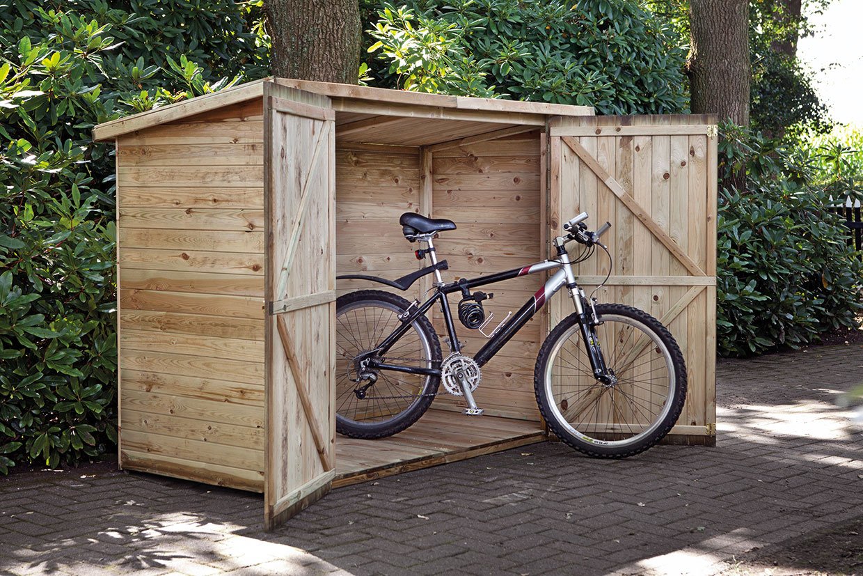 Bike Shed 2m x 0.9m