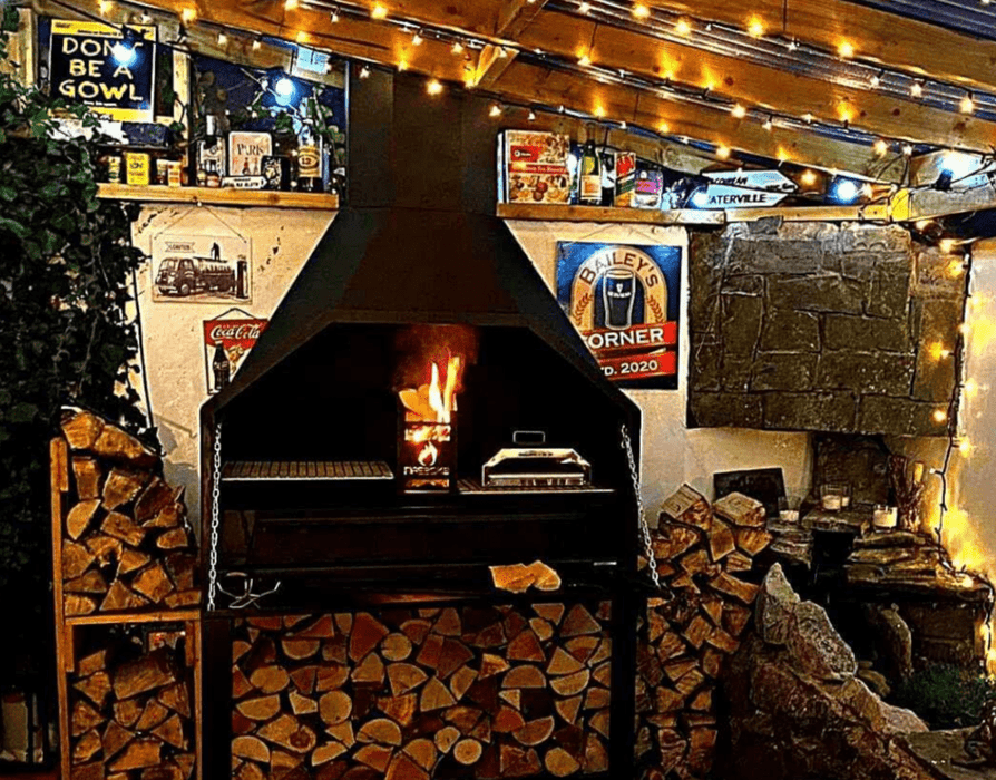 Fireboks Free Standing BBQ Braai 1200mm