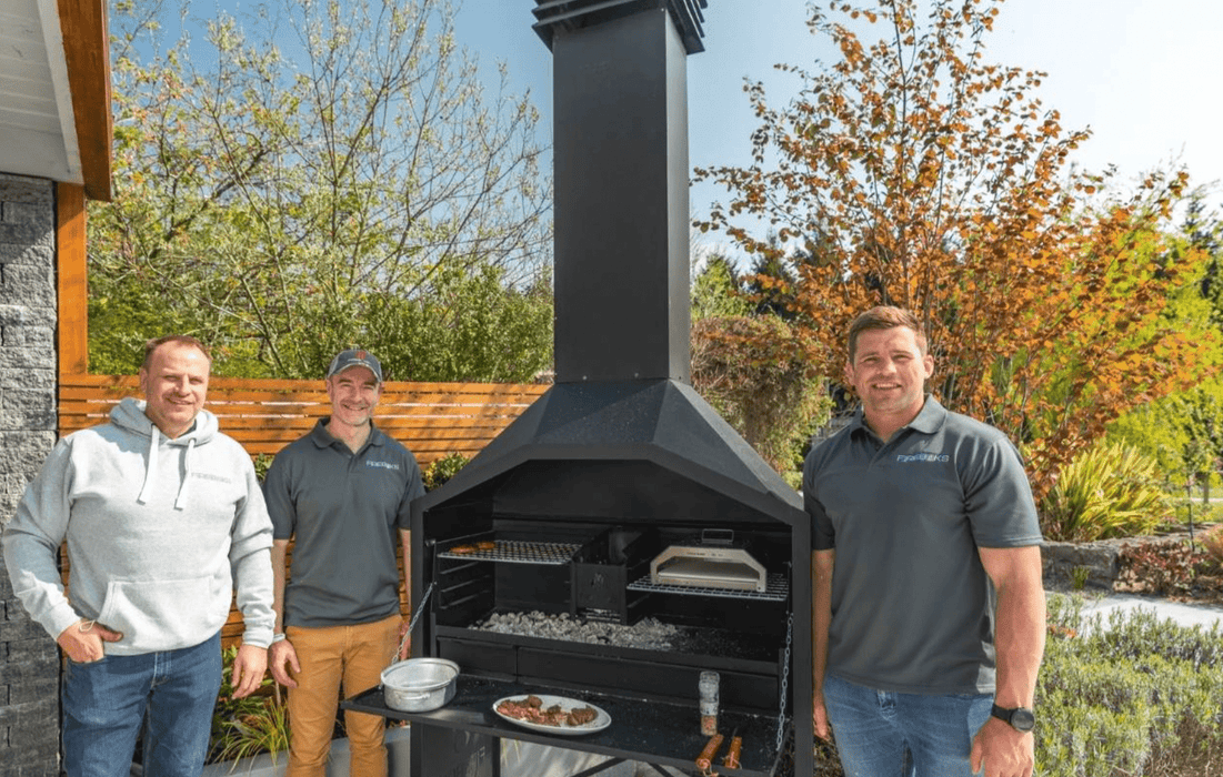 Fireboks Free Standing BBQ Braai 1200mm