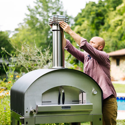 Fontana Firenze Hybrid Gas & Wood-Fired Pizza Oven