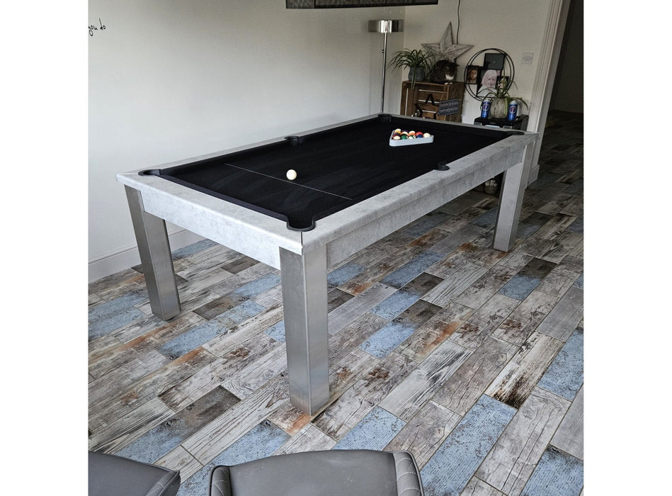 FMF Elixir Slate Bed Pool Dining Table | 6ft & 7ft Sizes