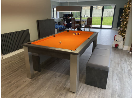FMF Elixir Slate Bed Pool Dining Table | 6ft & 7ft Sizes