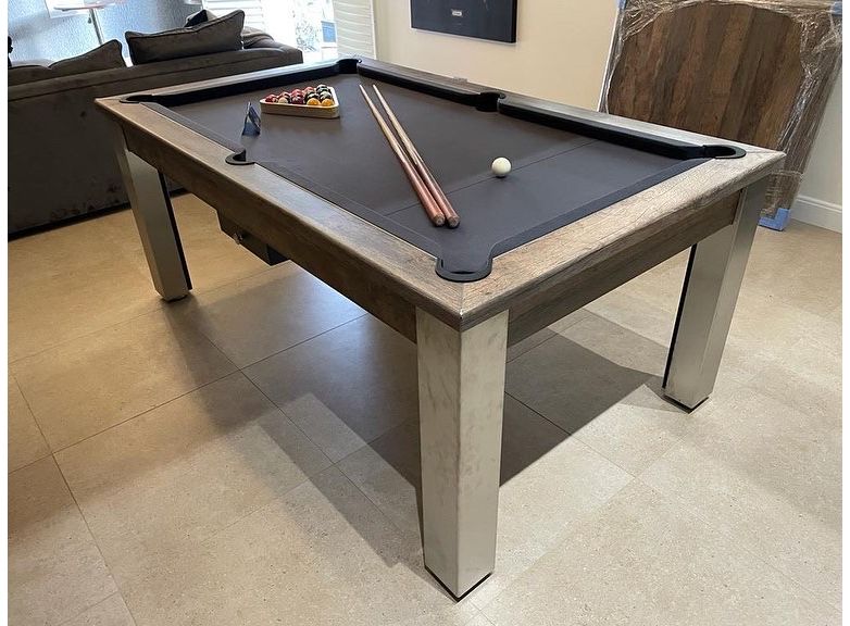 FMF Elixir Slate Bed Pool Dining Table | 6ft & 7ft Sizes