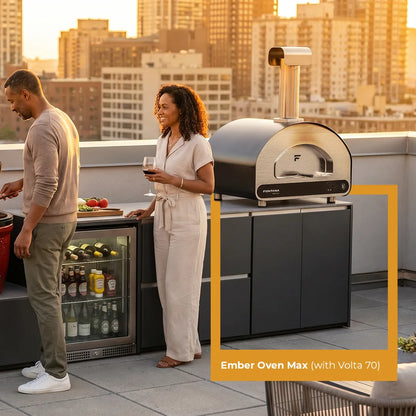 Fontana Forni Ember Oven Max Outdoor Kitchen Cabinet