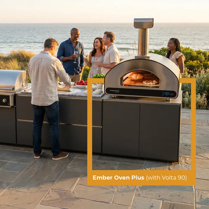 Fontana Forni Ember Oven Plus Outdoor Kitchen Cabinet