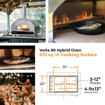 Fontana Forni Volta 90 Smart Outdoor Oven