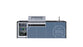 FrescoPro Esperance Outdoor Kitchen With 7000P 5 Burner BBQ- Dekton / Dekton Doors