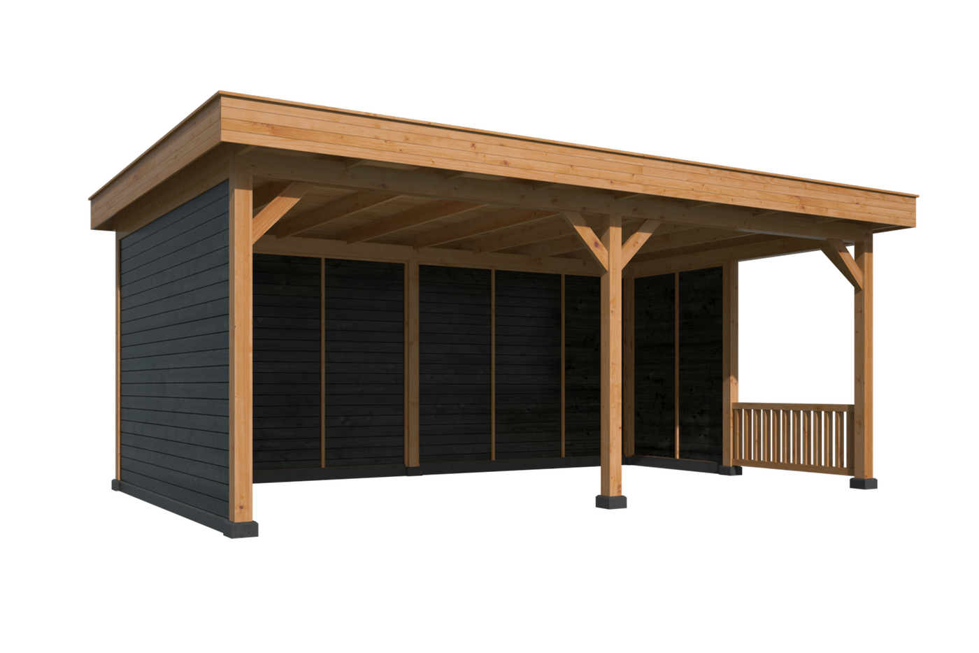 Gabby Pent Gazebo 6.72 x 4.26m