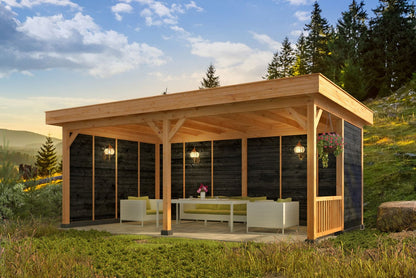 Gabby Pent Gazebo 6.72 x 4.26m