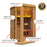 GH Vision T2 2-Person Low EMF Full Spectrum Infrared Sauna