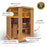 GH Vision T3 3-Person Low EMF Full Spectrum Infrared Sauna