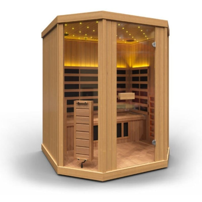 GH Vision T3 3-Person Low EMF Full Spectrum Infrared Sauna
