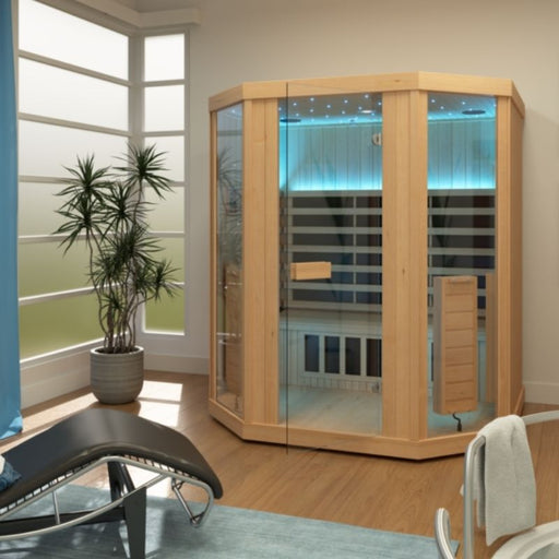 GH Vision T3 3-Person Low EMF Full Spectrum Infrared Sauna