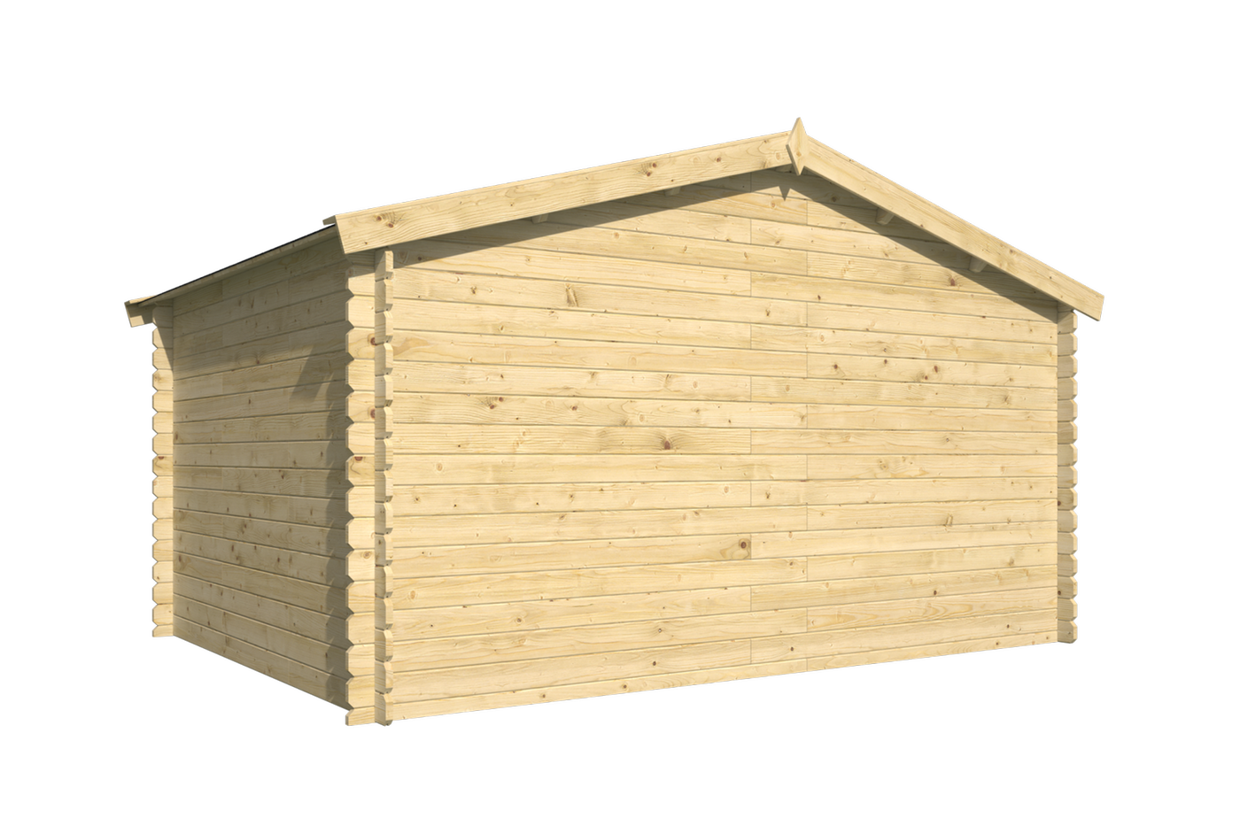 Gorliz Combo Shed back elevation diagram