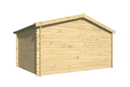Gorliz Combo Shed back elevation diagram