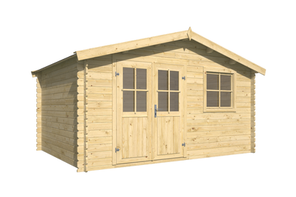 Gorliz Combo Shed front elevation diagram