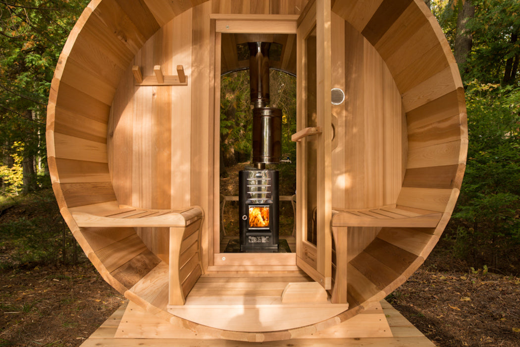 SAUNAONES® Barrel Sauna Serenity Nature Air 4