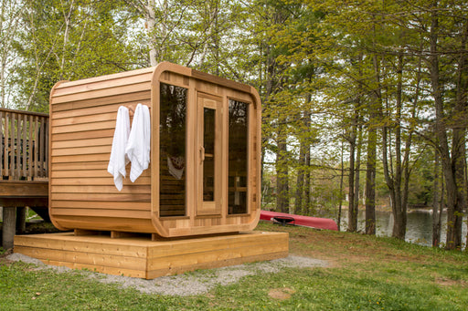 SAUNAONES® Square Sauna Minimalist Refresh 1