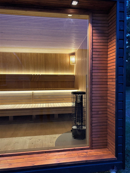 Halo Saunas Hideout 6 Person Traditional Sauna 5m