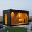 Halo Saunas Hideout 6 Person Traditional Sauna 5m