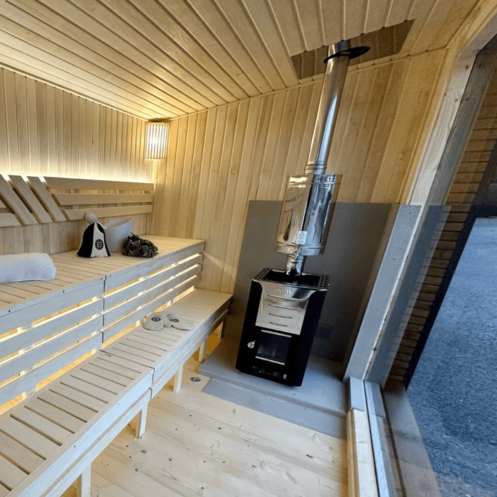 Halo Saunas Hideout 6 Person Traditional Sauna 5m