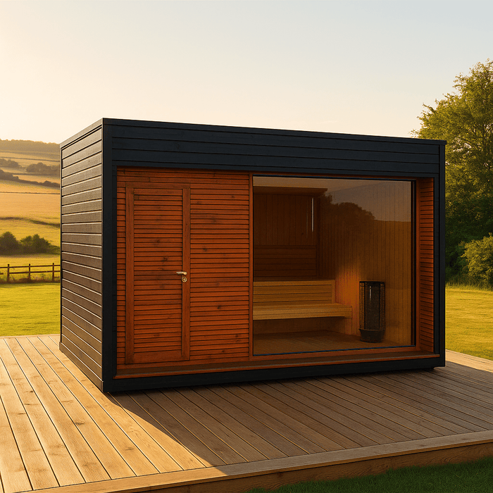 Halo Saunas Hideout 6 Person Traditional Sauna 5m