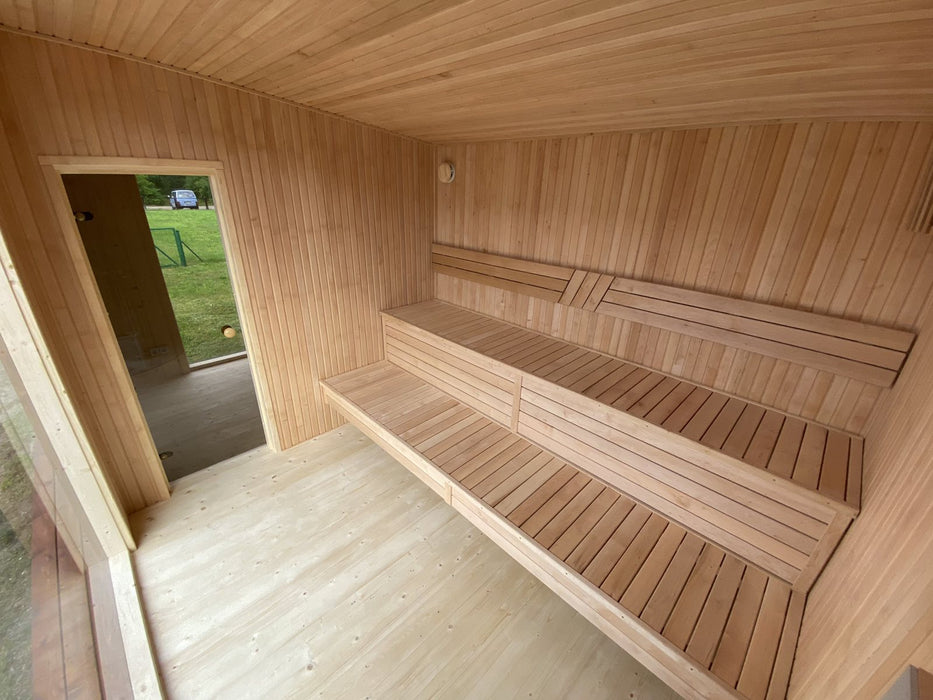 Halo Saunas Hideout 6 Person Traditional Sauna 5m