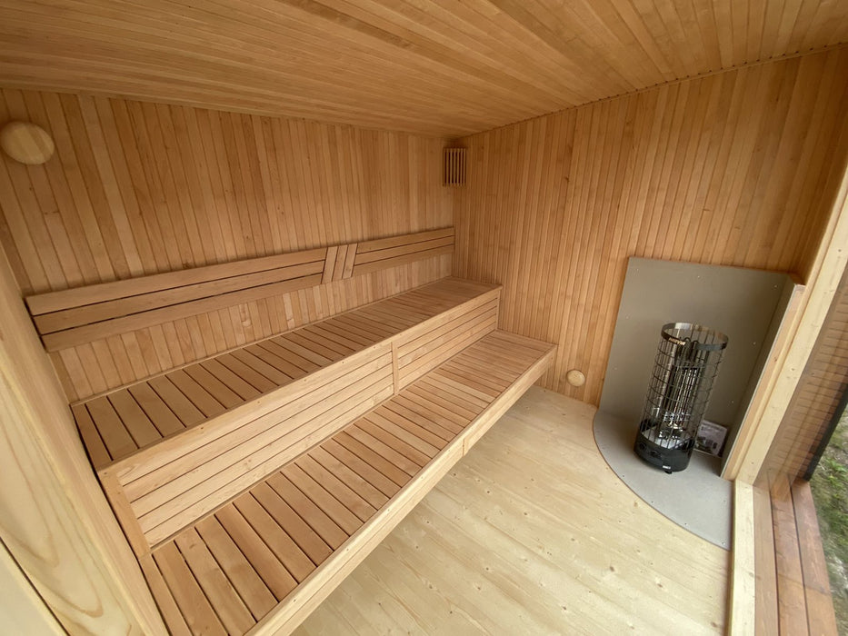 Halo Saunas Hideout 6 Person Traditional Sauna 5m