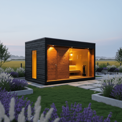 Halo Saunas Hideout 6 Person Traditional Sauna 5m