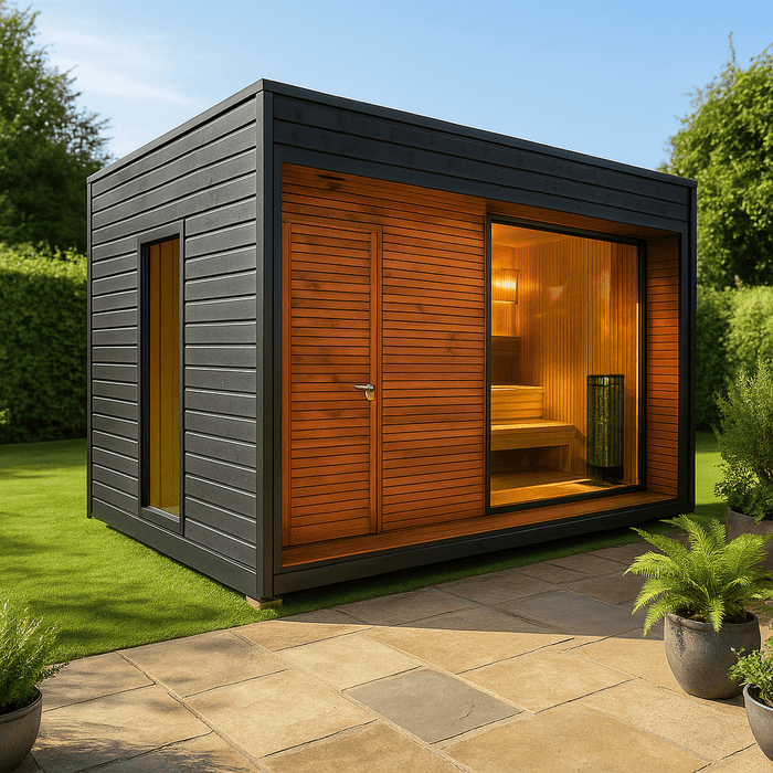 Halo Saunas Hideout 6 Person Traditional Sauna 5m