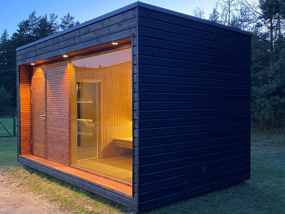 Halo Saunas Hideout 6 Person Traditional Sauna 5m