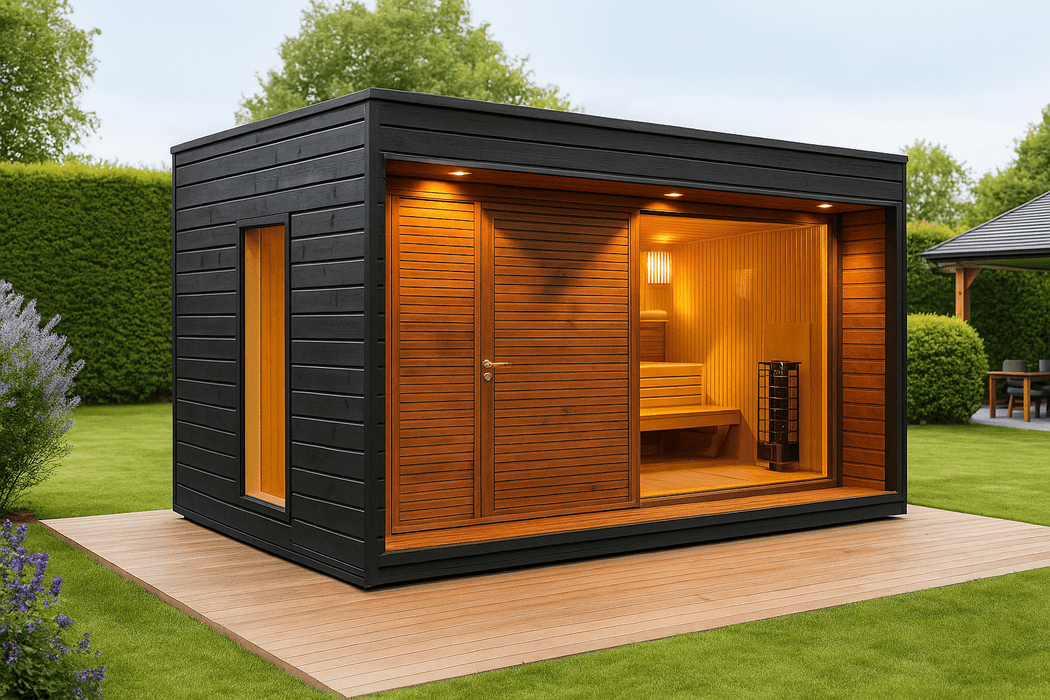 Halo Saunas Hideout 6 Person Traditional Sauna 5m