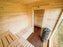Halo Saunas Sanctuary V1 4 Person Traditional Outdoor Sauna