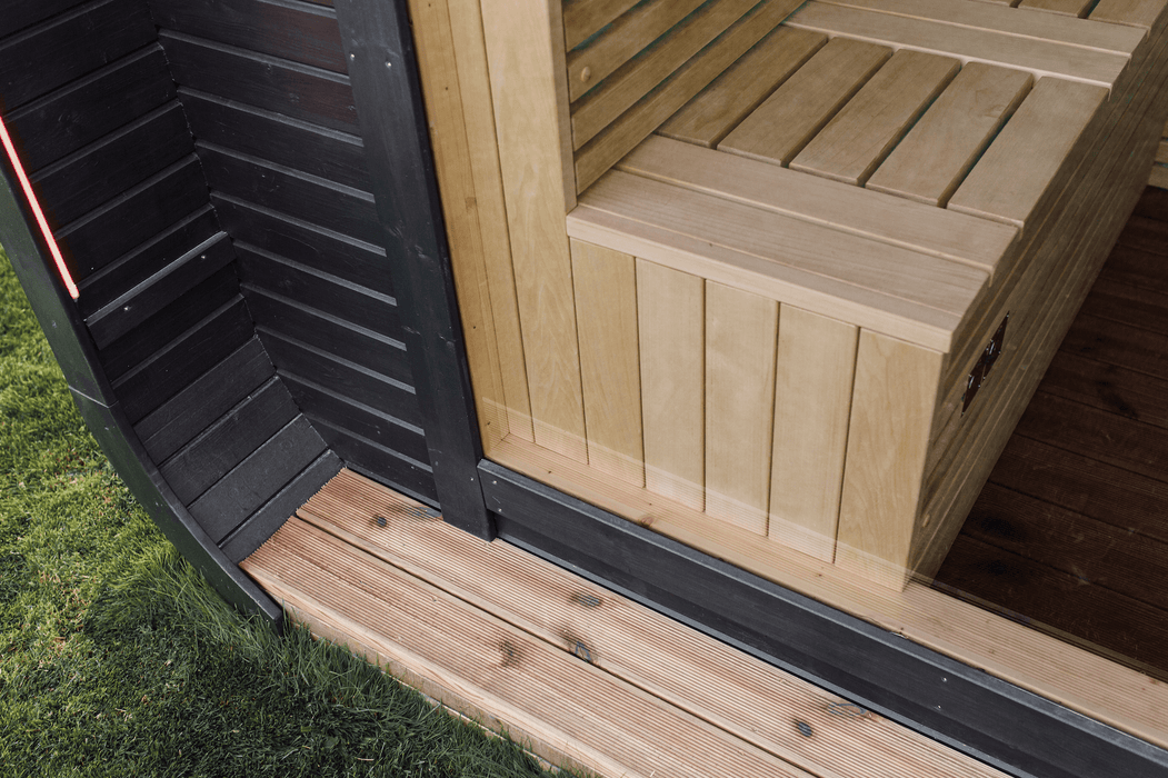 Halo Saunas Sanctuary V1 4 Person Traditional Outdoor Sauna