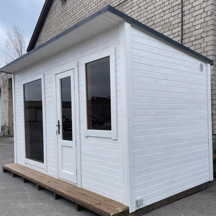 Halo Saunas The Nordic Escape Traditional Outdoor 6 Person Sauna