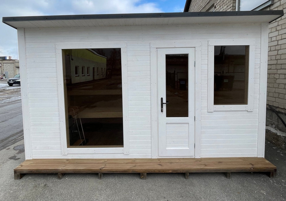 Halo Saunas The Nordic Escape Traditional Outdoor 6 Person Sauna