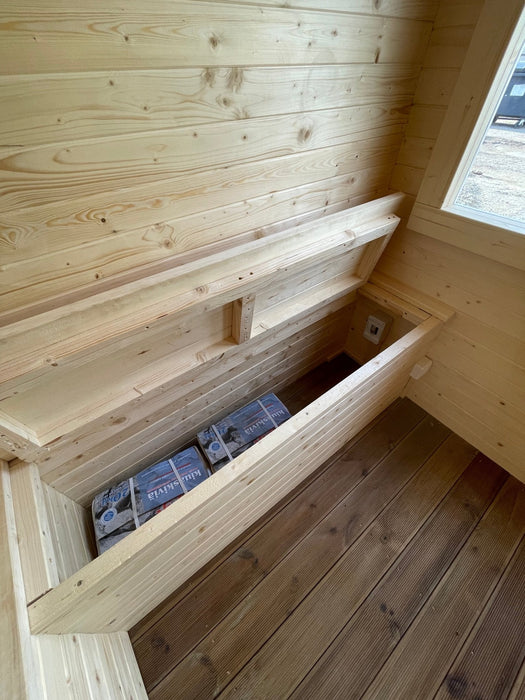 Halo Saunas The Nordic Escape Traditional Outdoor 6 Person Sauna
