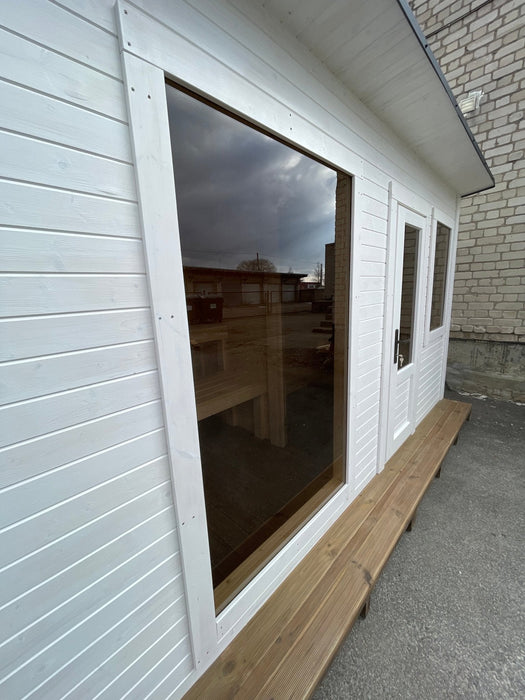 Halo Saunas The Nordic Escape Traditional Outdoor 6 Person Sauna