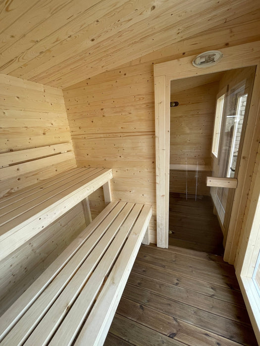 Halo Saunas The Nordic Escape Traditional Outdoor 6 Person Sauna