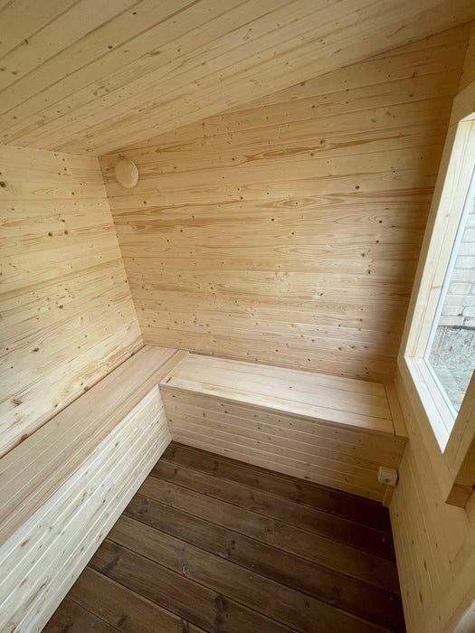 Halo Saunas The Nordic Escape Traditional Outdoor 6 Person Sauna
