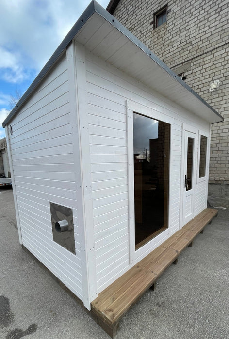 Halo Saunas The Nordic Escape Traditional Outdoor 6 Person Sauna