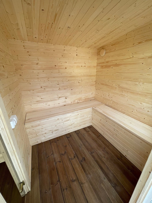 Halo Saunas The Nordic Escape Traditional Outdoor 6 Person Sauna