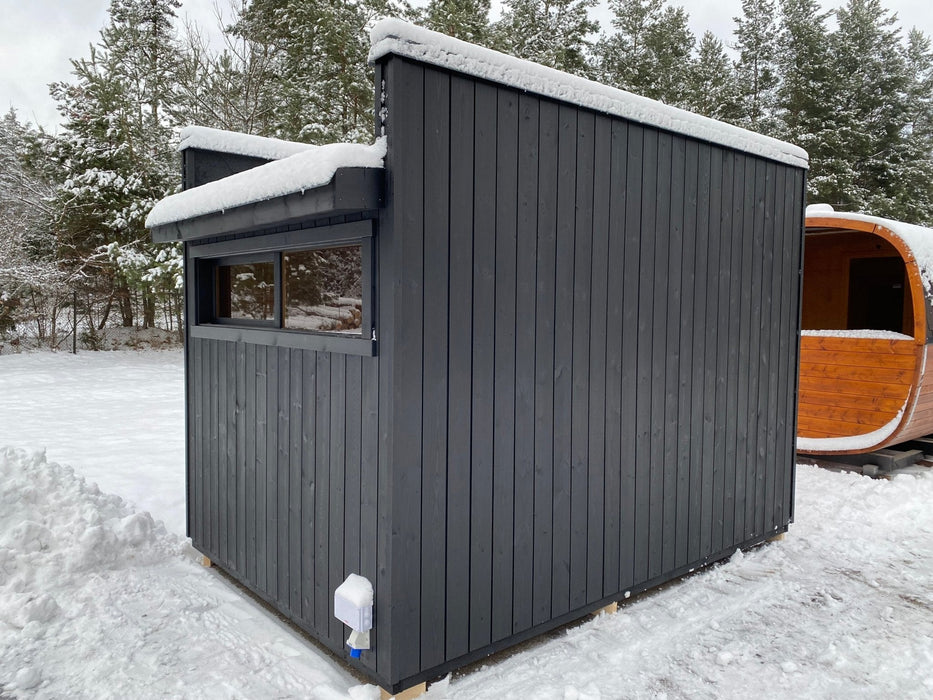 Halo Saunas Z2 Traditional Timber Frame Sauna 3.5m x 2.45m