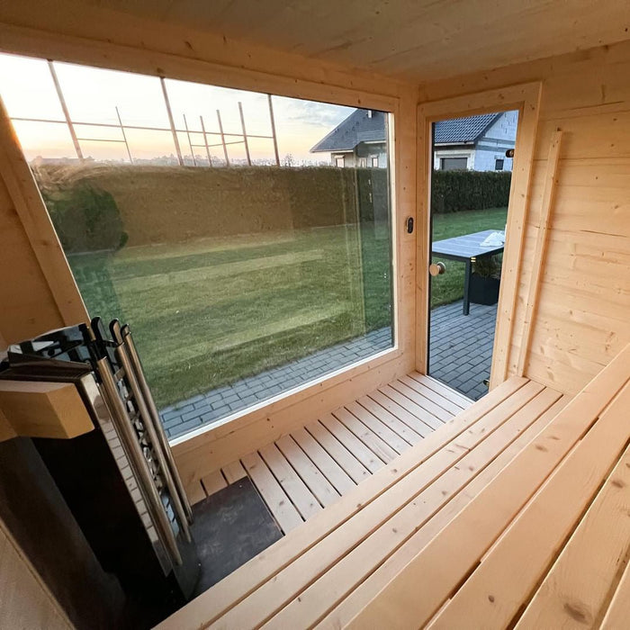 Halo Saunas Zen Box 2.2m x 2.2m Traditional Sauna