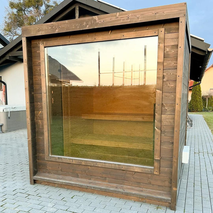 Halo Saunas Zen Box 2.2m x 2.2m Traditional Sauna