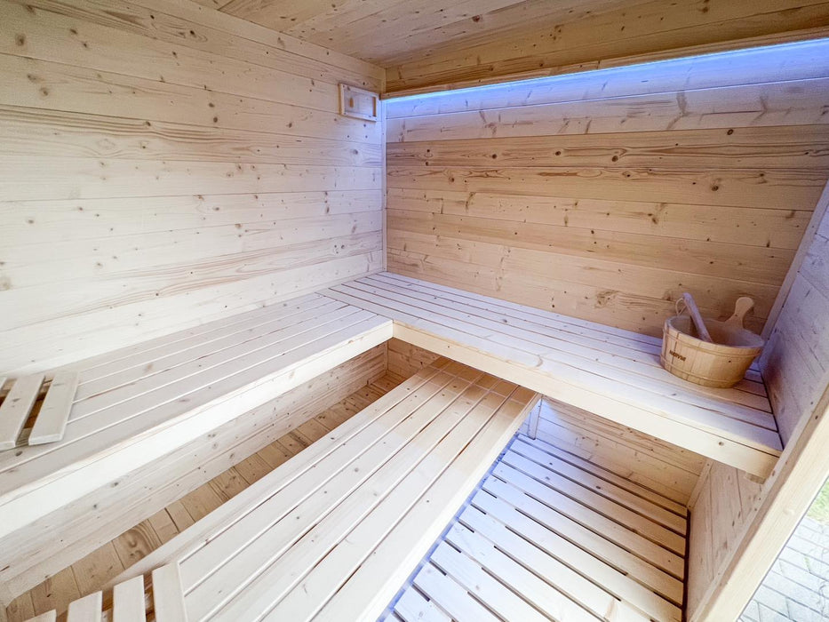 Halo Saunas Zen Box 2.2m x 2.2m Traditional Sauna