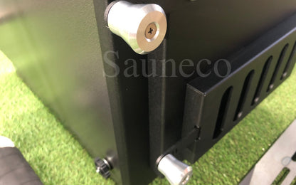 50 kW External Wood-fired Hot Tub Stove (Stainless Steel)