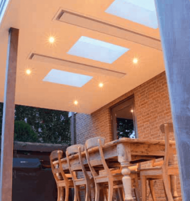 Heatstrip Elegance Energy Efficient Electric Patio Heater 2400W + Remote