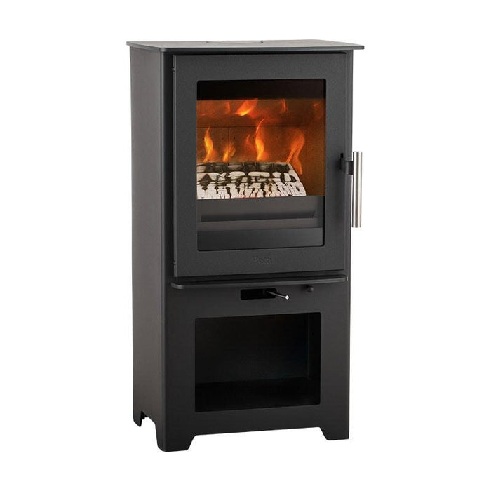 Heta Inspire 40H Integrated Logstore Multifuel Stove